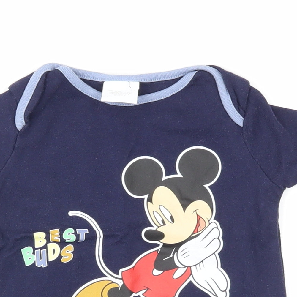 Disney Baby Blue   Basic T-Shirt Size 3-6 Months