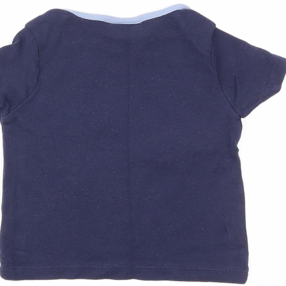 Disney Baby Blue   Basic T-Shirt Size 3-6 Months