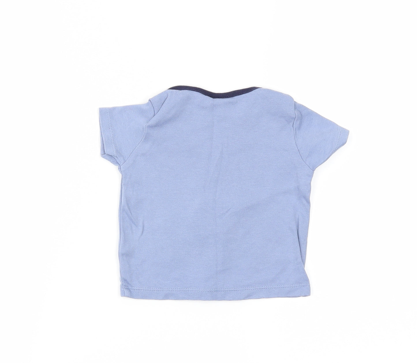 Disney Baby Blue   Basic T-Shirt Size 3-6 Months  - pluto