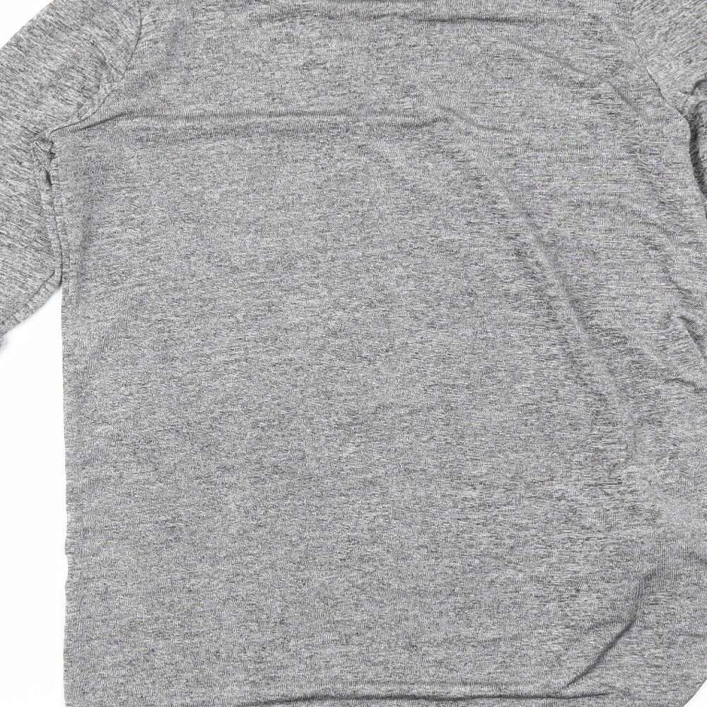 Dorothy Perkins Womens Grey   Basic Blouse Size 12