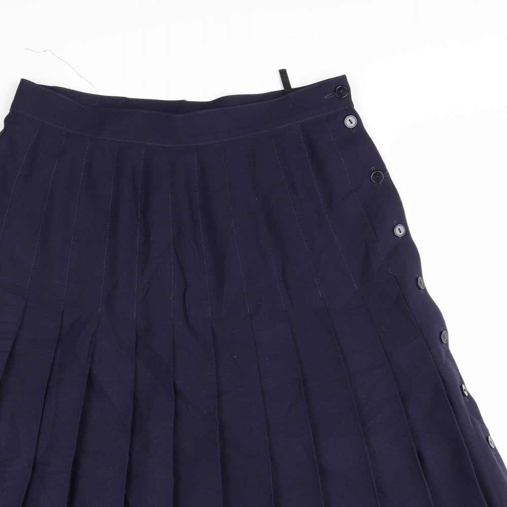 St.Micheal Girls Blue   Swing Skirt Size 16 Years
