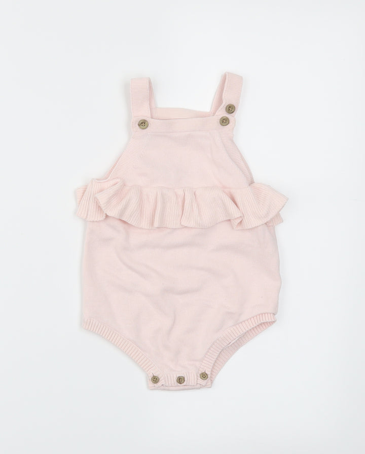 TU Girls Red   Babygrow One-Piece Size 12-18 Months