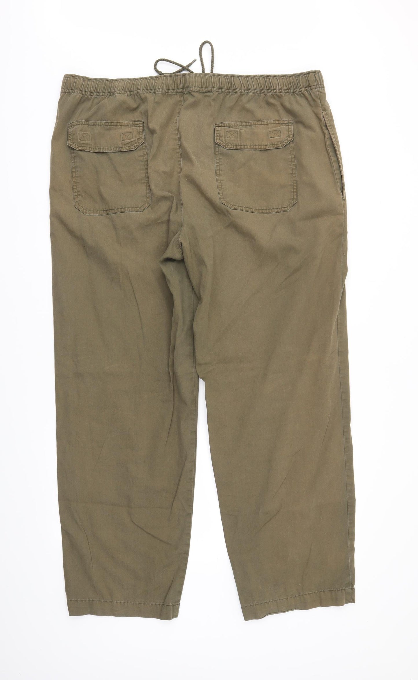 BHS Womens Brown   Chino Trousers Size L L28 in