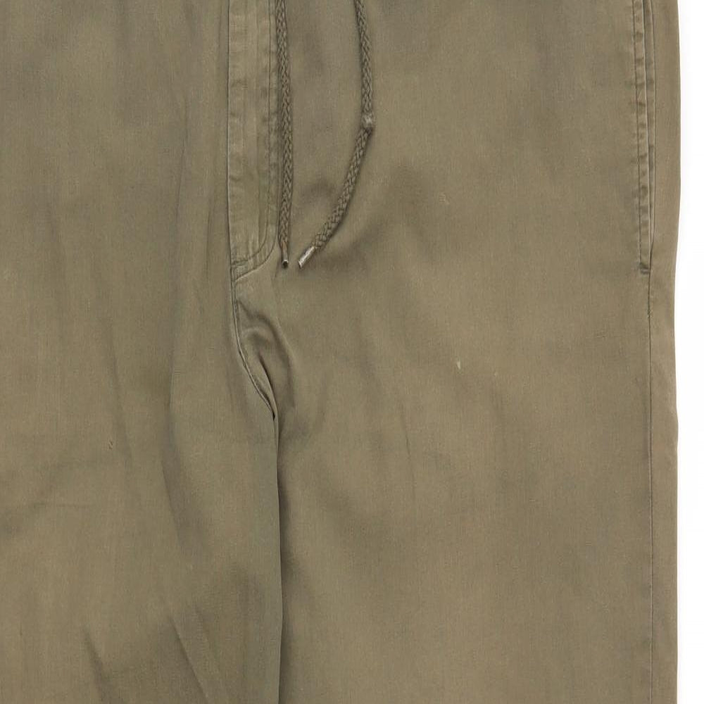 BHS Womens Brown   Chino Trousers Size L L28 in