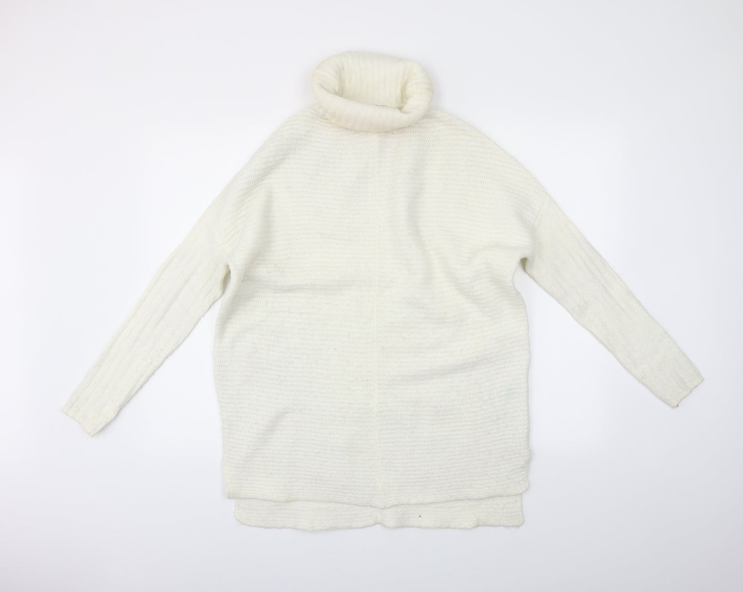 Miss Selfridge Womens White   Pullover Jumper Size S