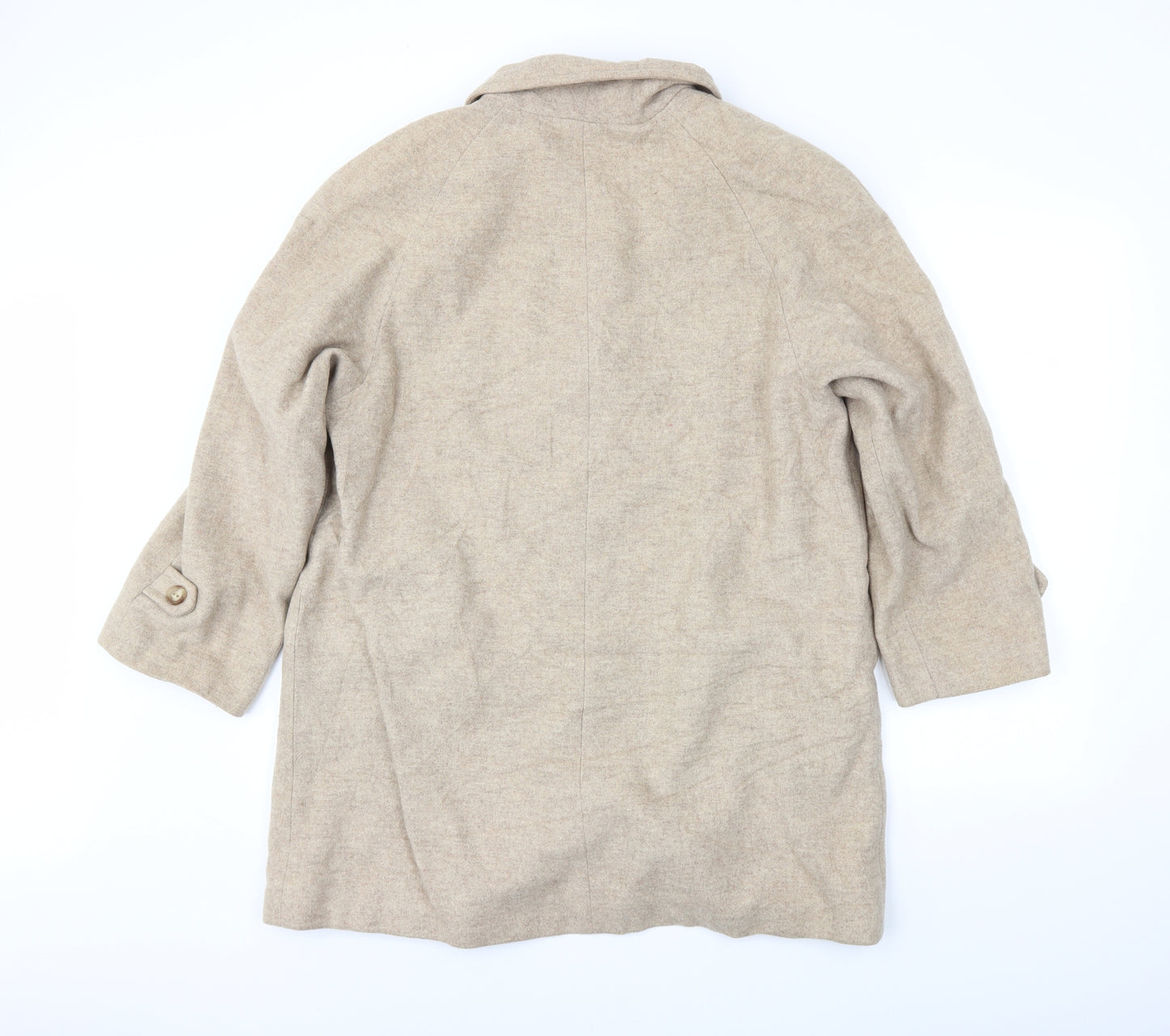 Bonmarché Womens Beige   Overcoat Coat Size 14