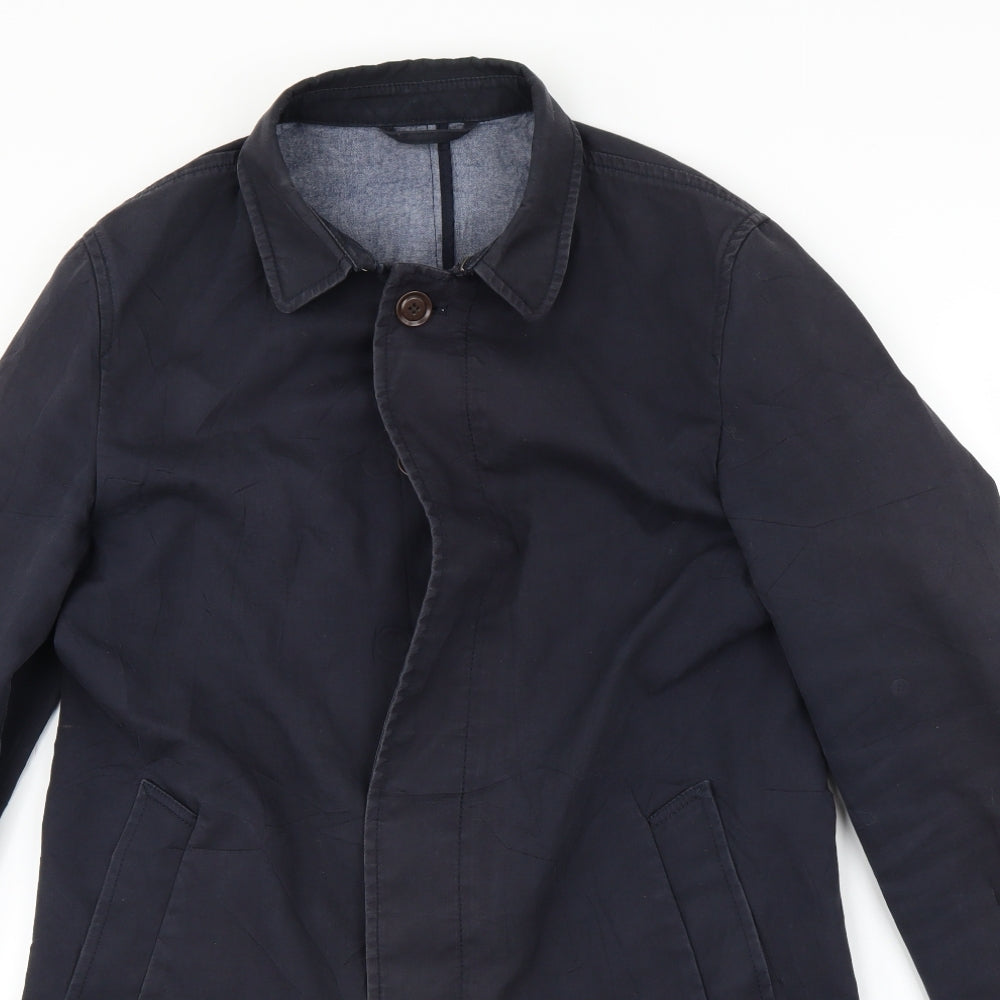 John Lewis Mens Blue   Jacket Coat Size M