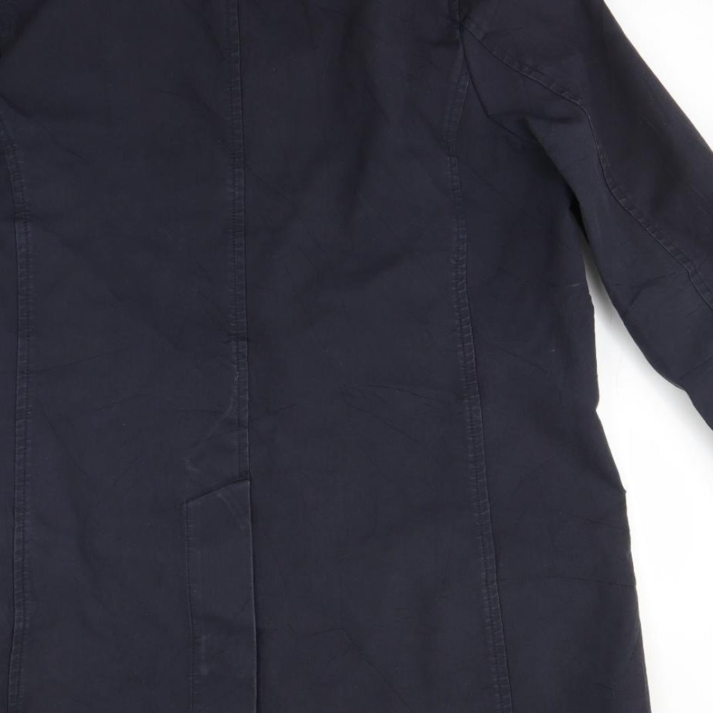 John Lewis Mens Blue   Jacket Coat Size M