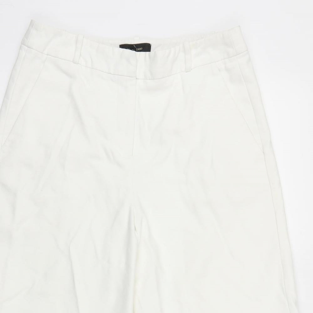 River Island Womens White   Bermuda Shorts Size 8