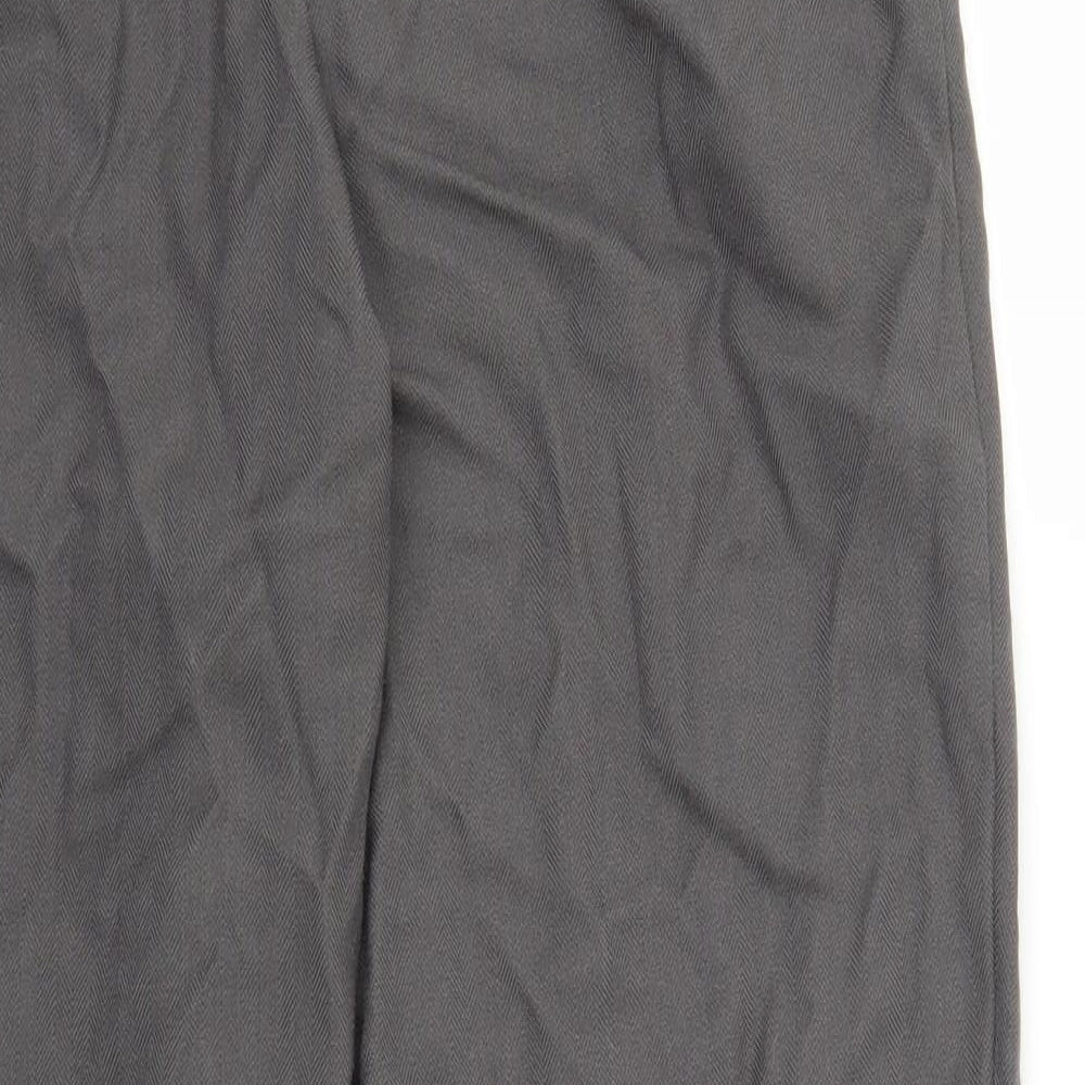 Marks and Spencer Womens Grey   Trousers  Size 10 L24 in