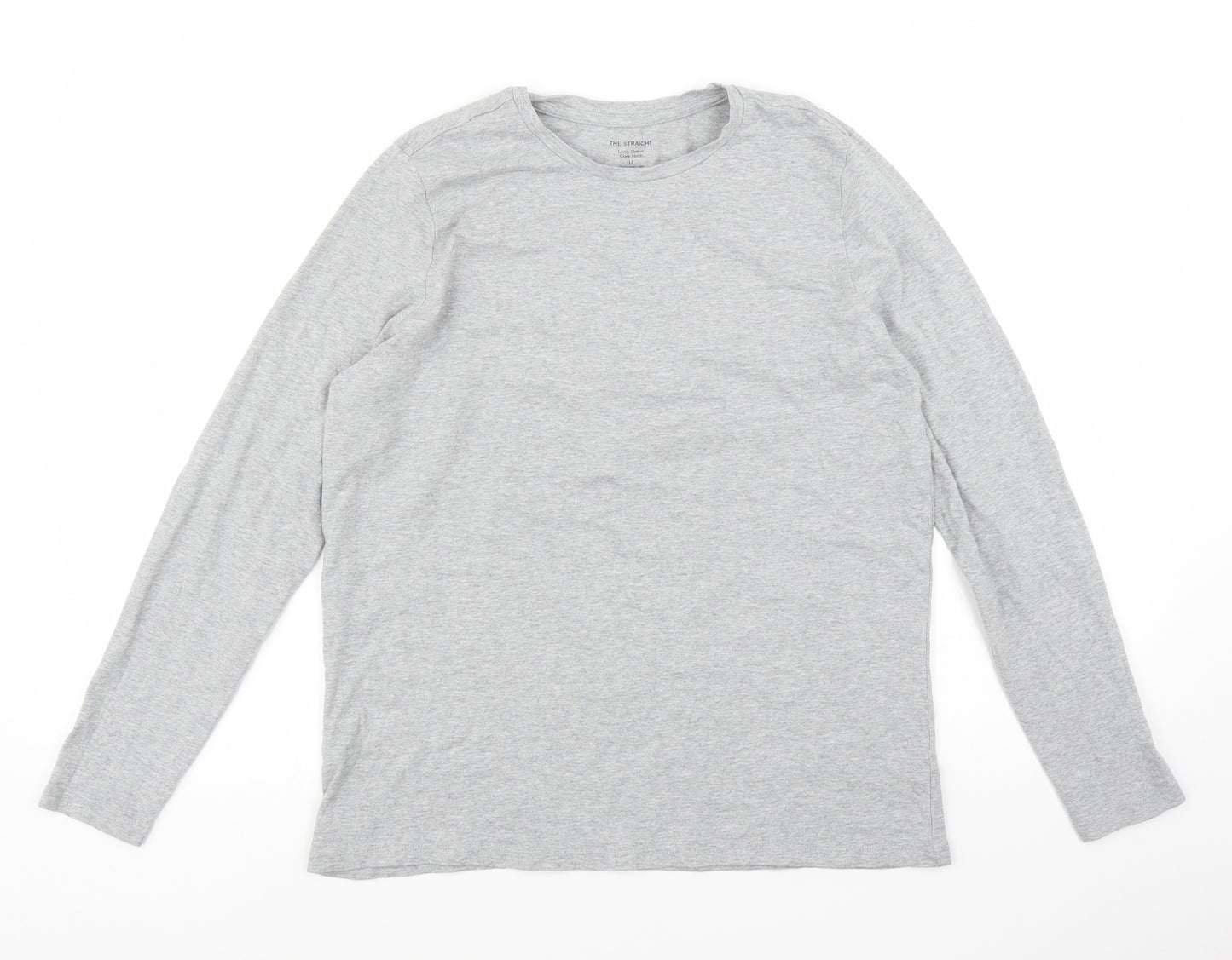 Preworn Womens Grey   Basic T-Shirt Size 12