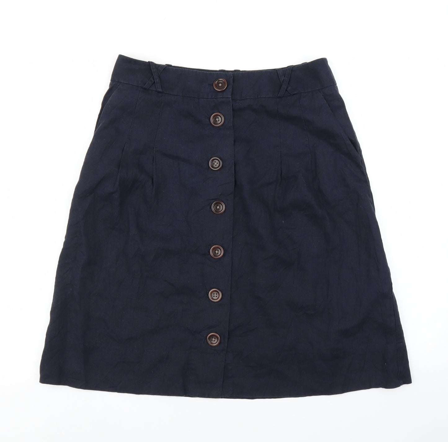 Boden Womens Blue   A-Line Skirt Size 12