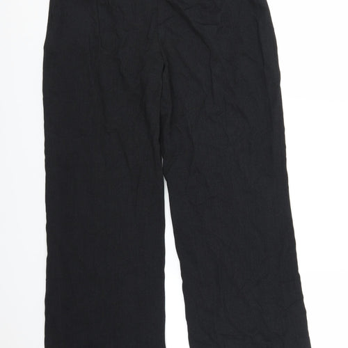 Marks and Spencer Womens Black   Trousers  Size 12 L28 in