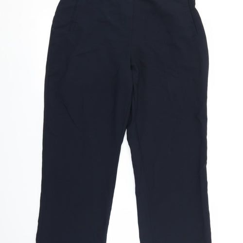 BHS Womens Blue   Trousers  Size 14 L25 in