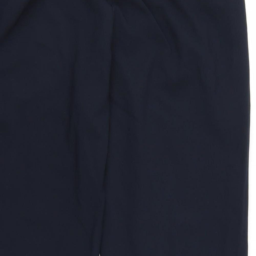 BHS Womens Blue   Trousers  Size 14 L25 in