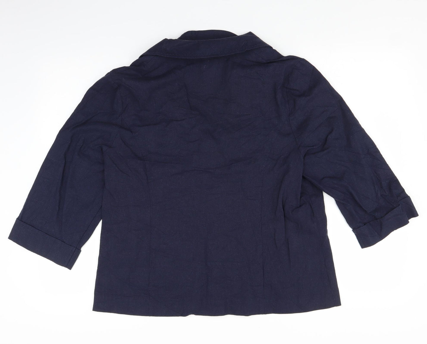 Isle Womens Blue   Jacket Blazer Size 20