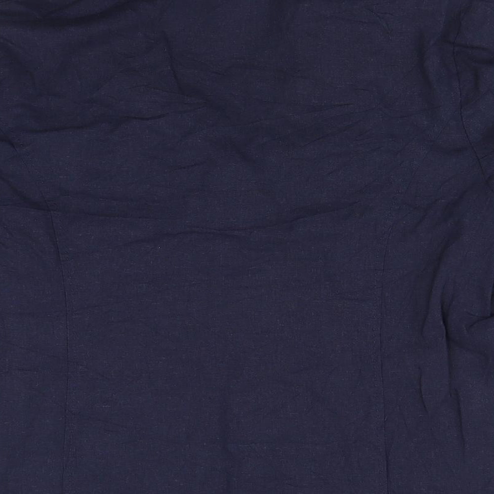 Isle Womens Blue   Jacket Blazer Size 20