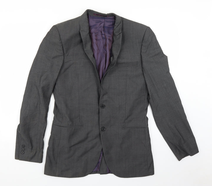 NEXT Mens Grey Jacket Suit Jacket Size 38