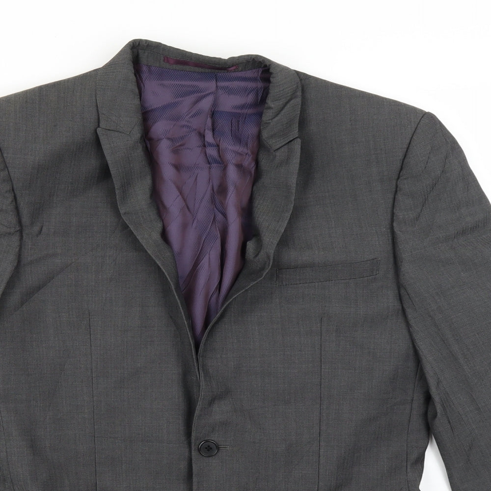 NEXT Mens Grey   Jacket Suit Jacket Size 38