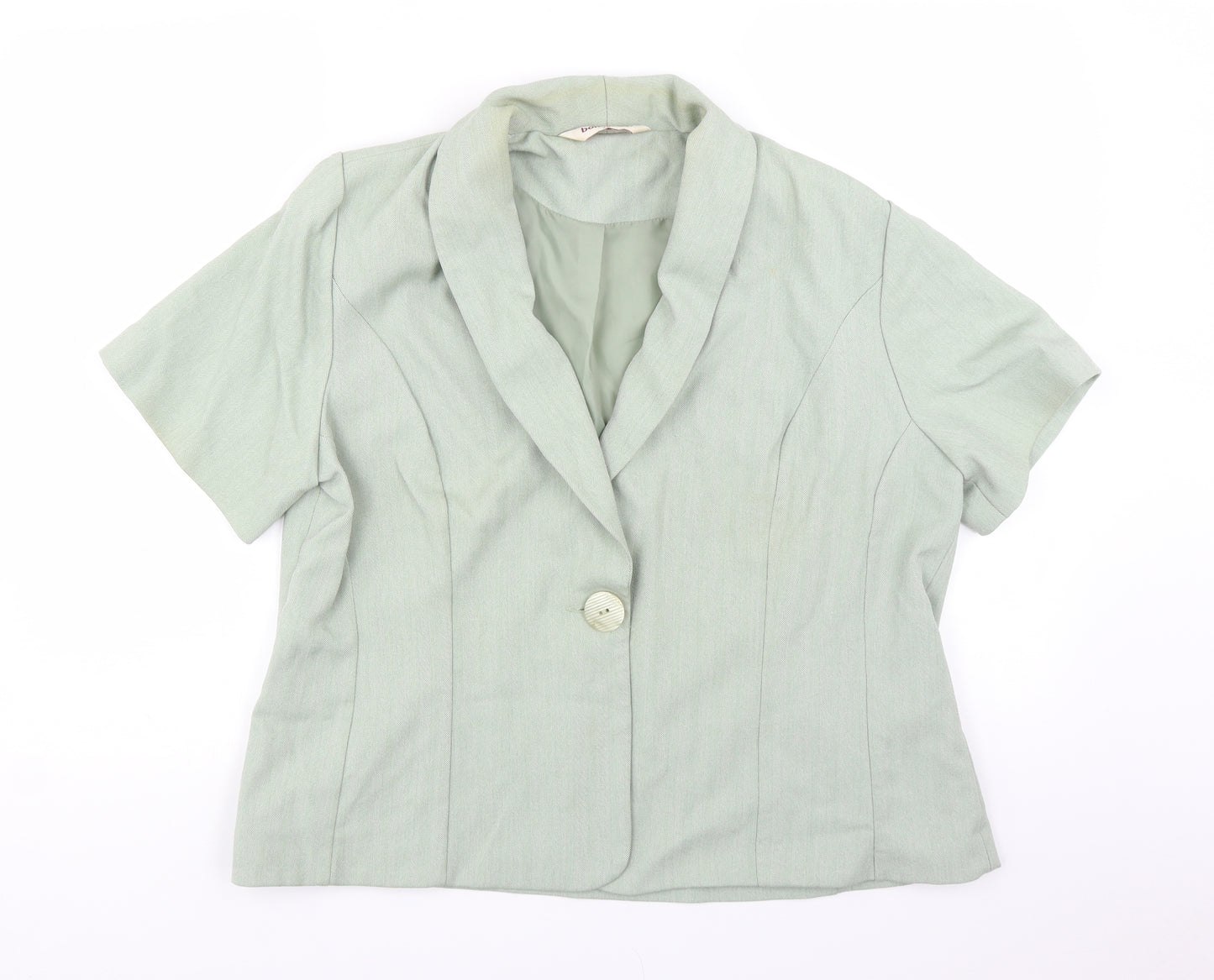 Bonmarché Womens Green   Jacket Blazer Size 20