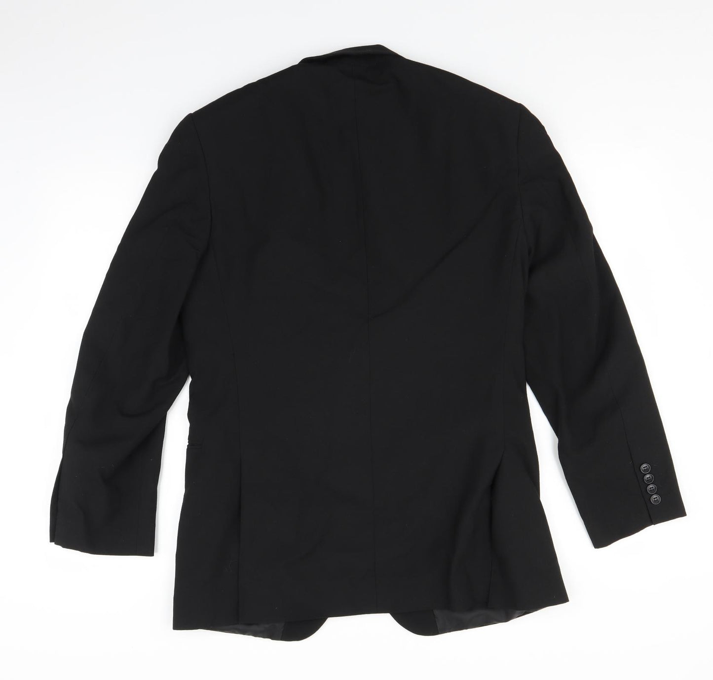 Marks and Spencer Mens Black   Jacket Suit Jacket Size 38