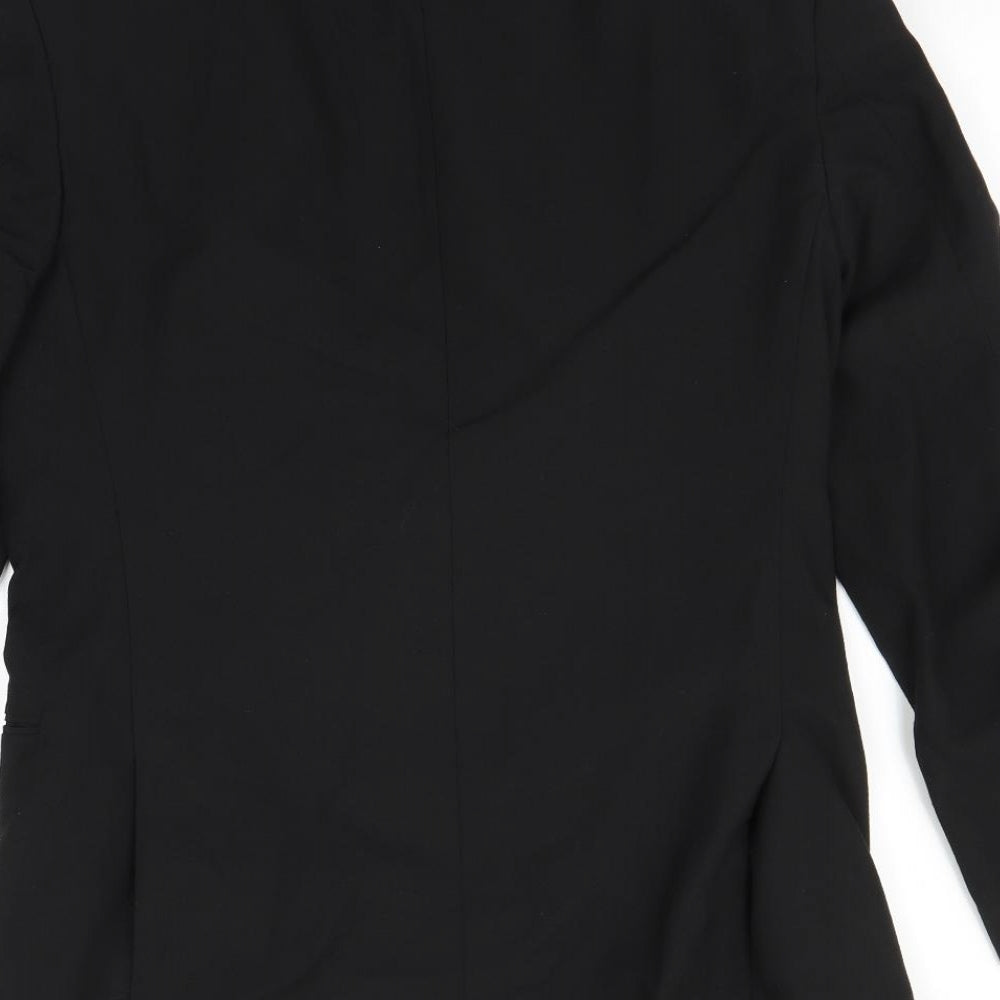 Marks and Spencer Mens Black   Jacket Suit Jacket Size 38