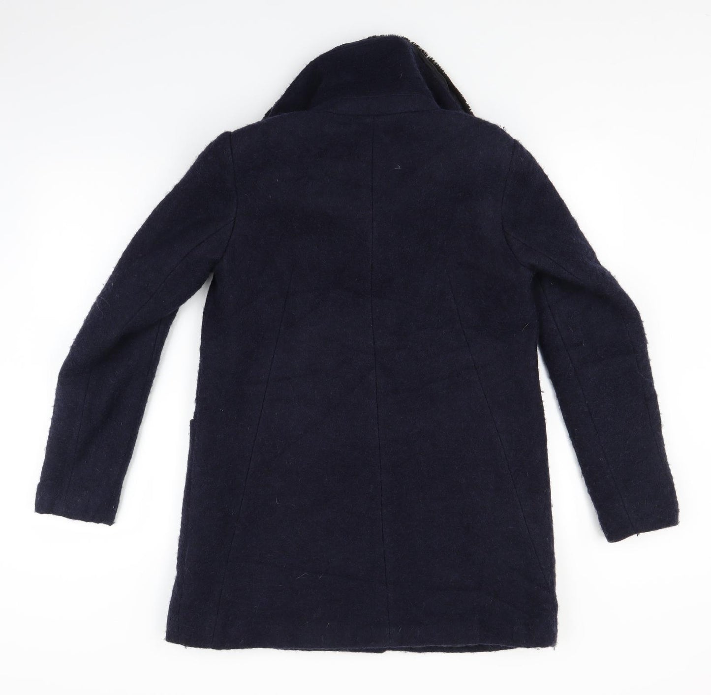 TRAFALUC Womens Blue   Jacket Coat Size M