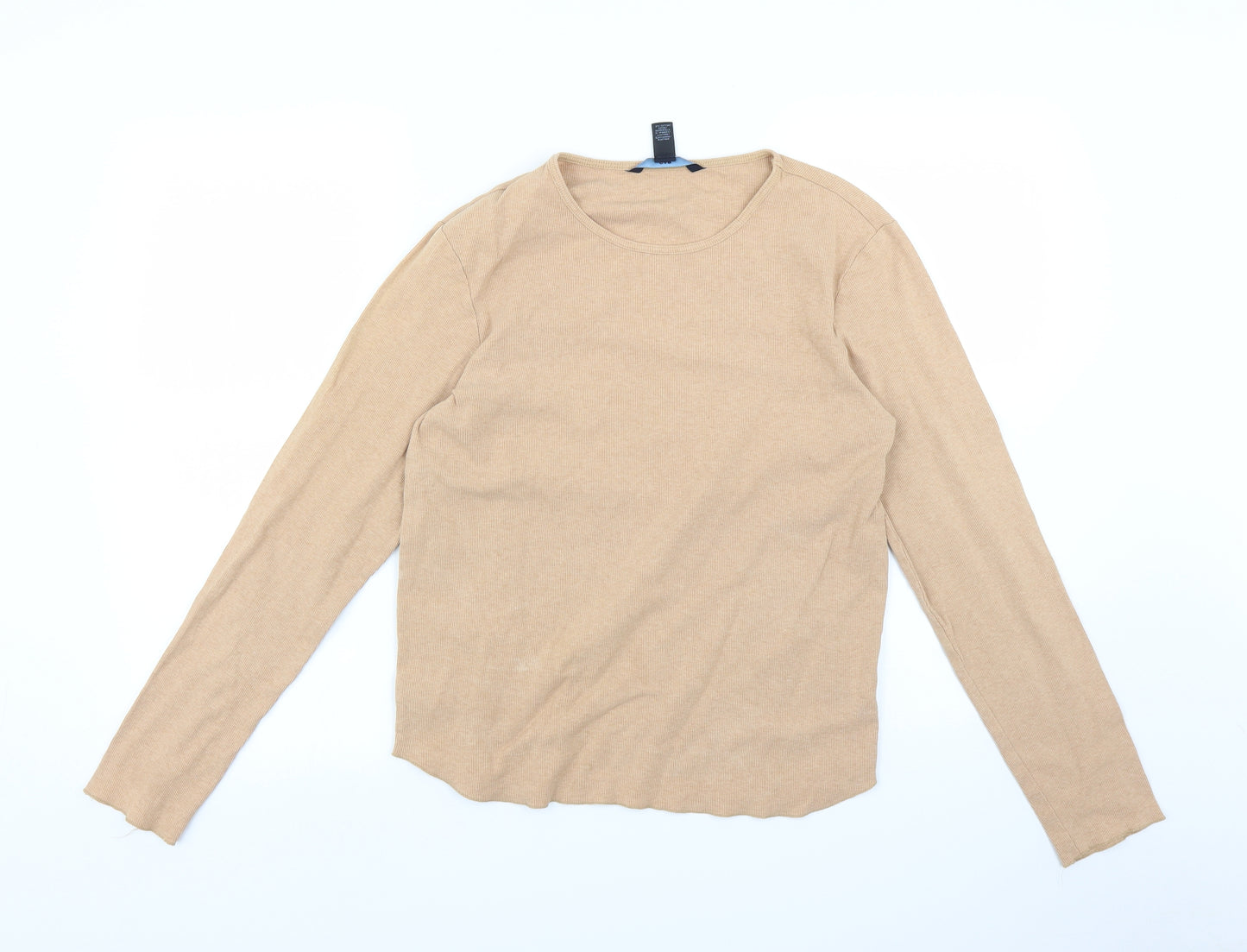 Gap Womens Beige   Basic T-Shirt Size L