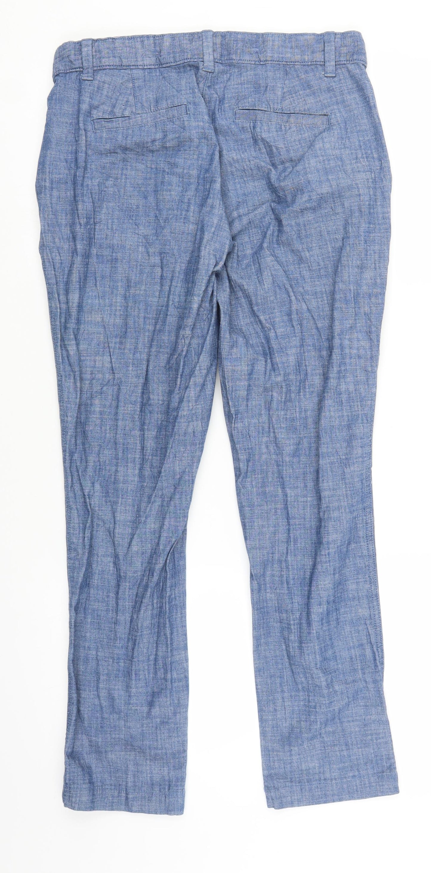 Gap Womens Blue   Chino Trousers Size 8 L27 in