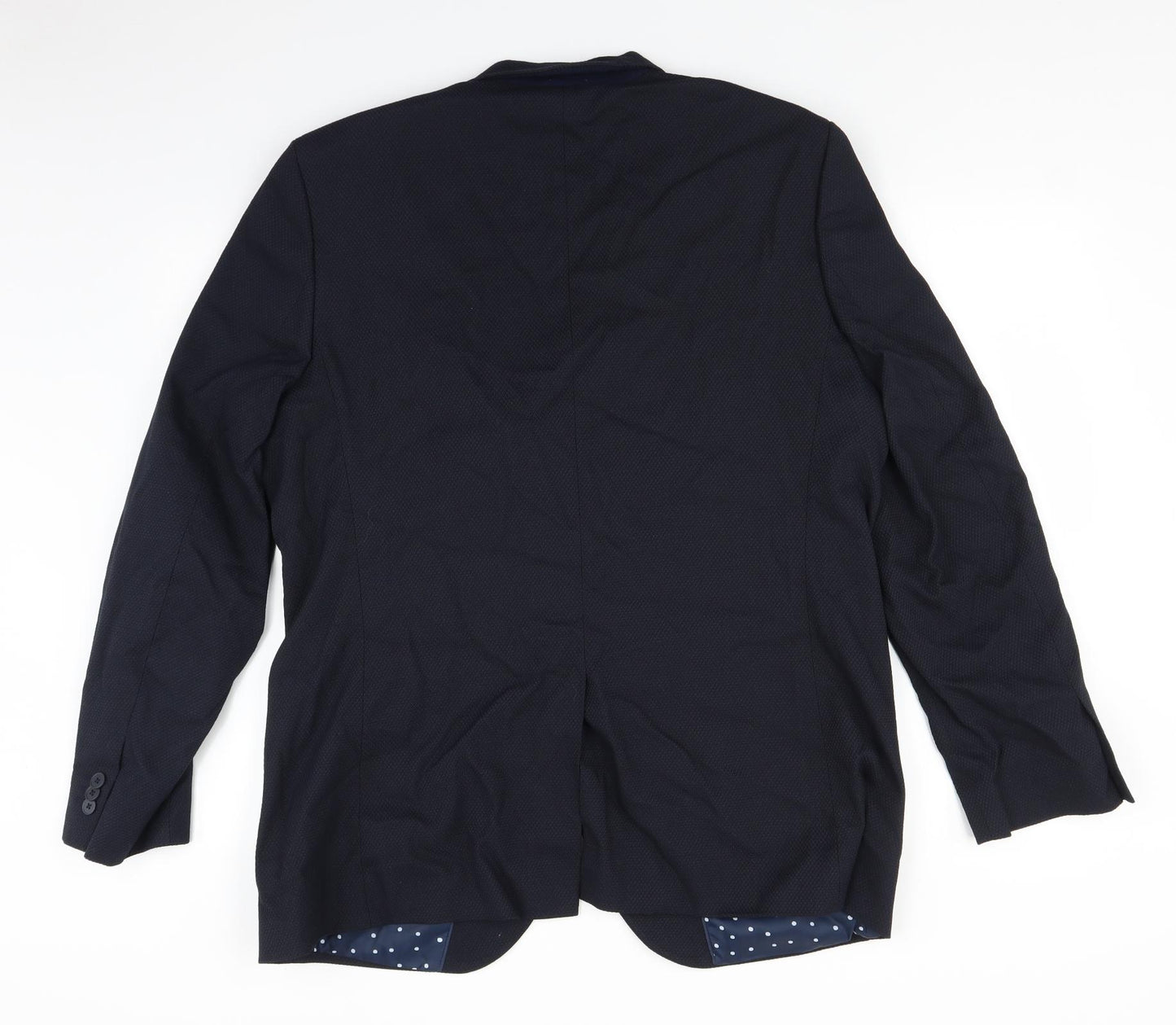 Marks and Spencer Mens Blue   Jacket Suit Jacket Size 44