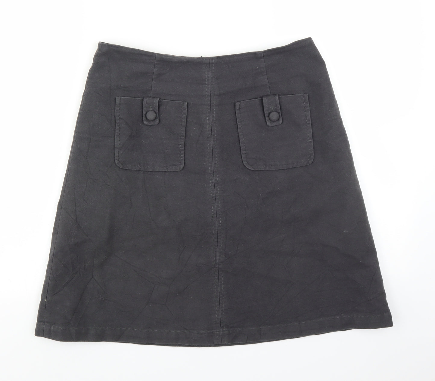 Boden Womens Grey   A-Line Skirt Size 12