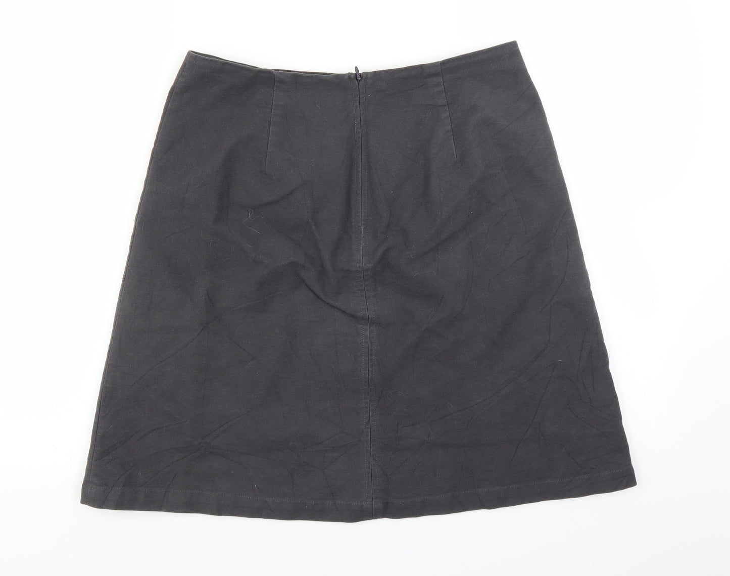 Boden Womens Grey   A-Line Skirt Size 12