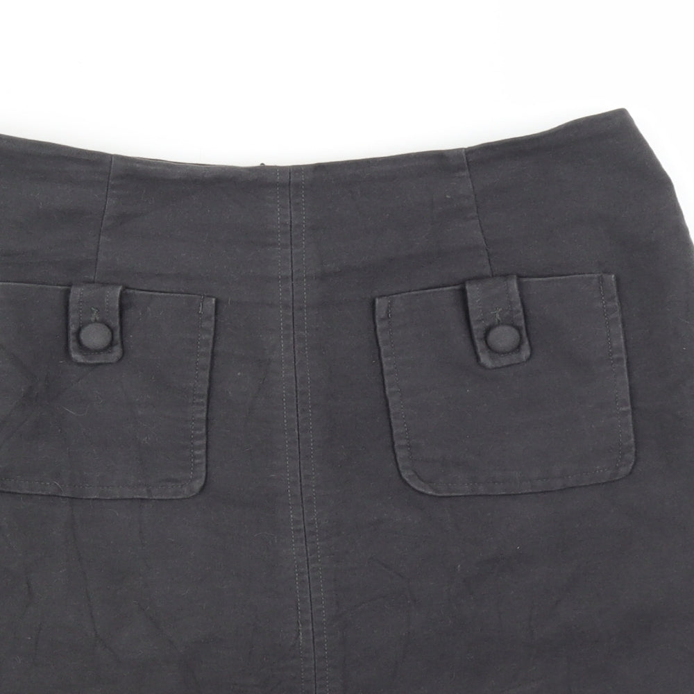 Boden Womens Grey   A-Line Skirt Size 12
