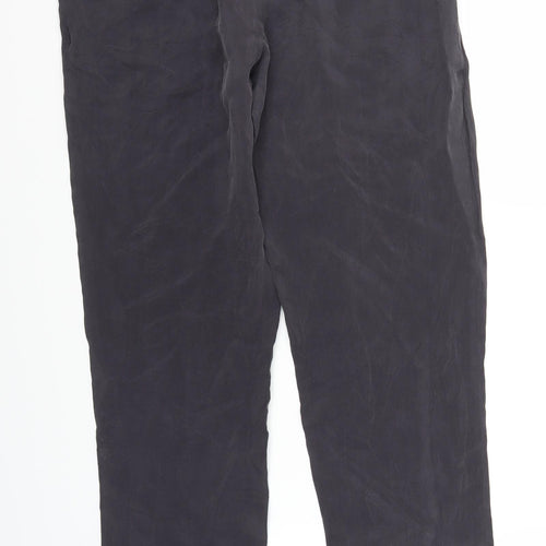 Topshop Womens Grey   Trousers  Size 12 L27 in