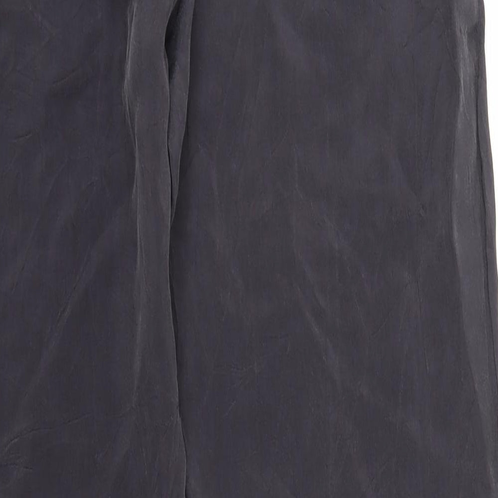 Topshop Womens Grey   Trousers  Size 12 L27 in