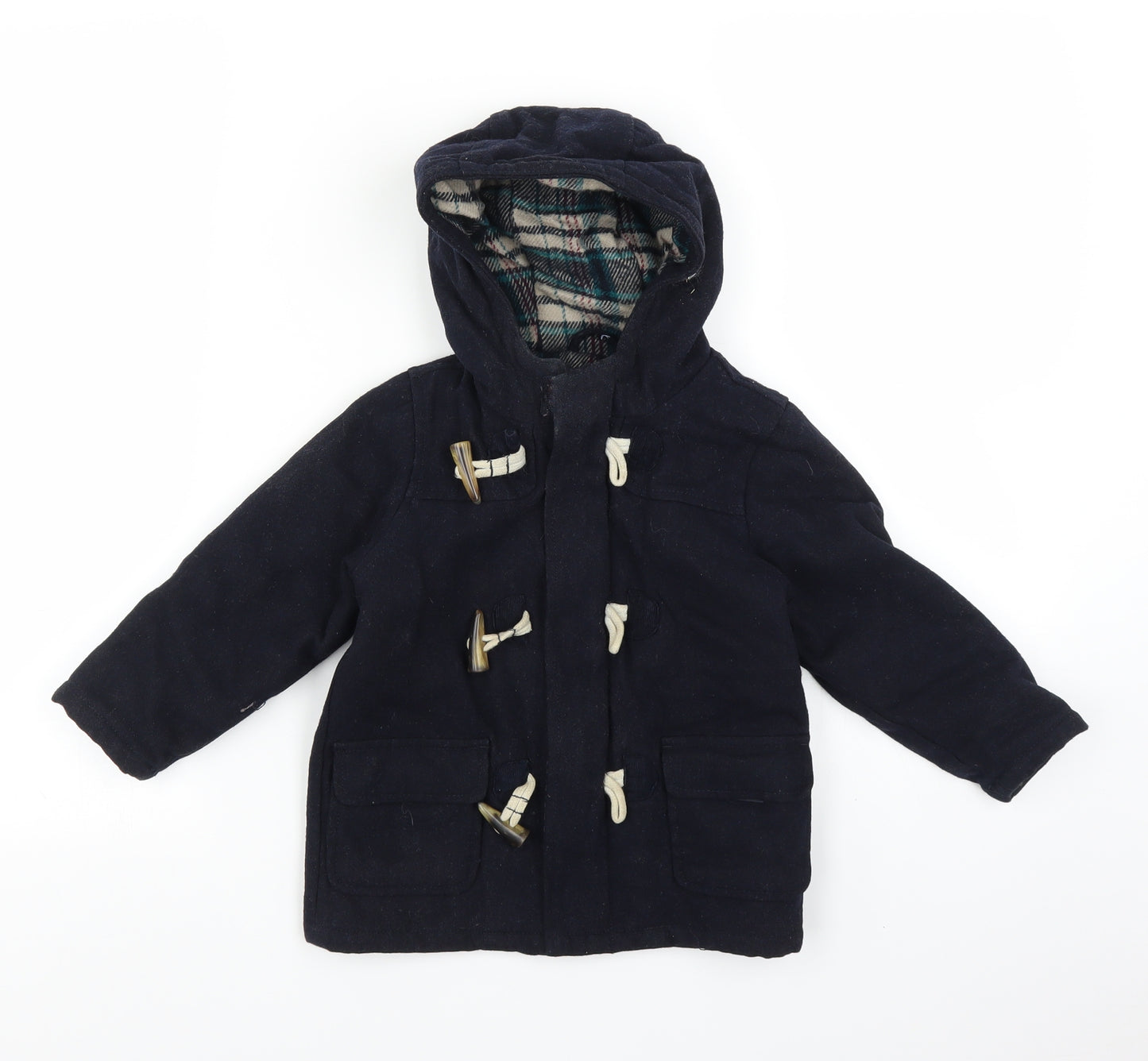 Marks and Spencer Boys Black   Jacket Coat Size 2-3 Years