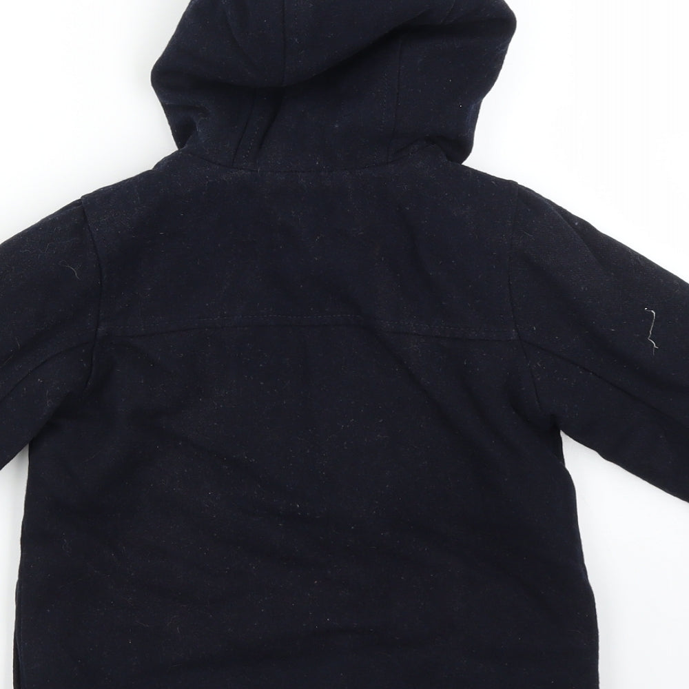 Marks and Spencer Boys Black   Jacket Coat Size 2-3 Years
