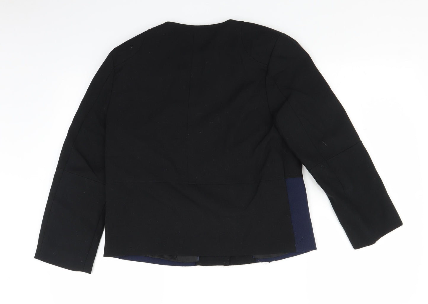 H&M Womens Black   Military Jacket Jacket Size 10