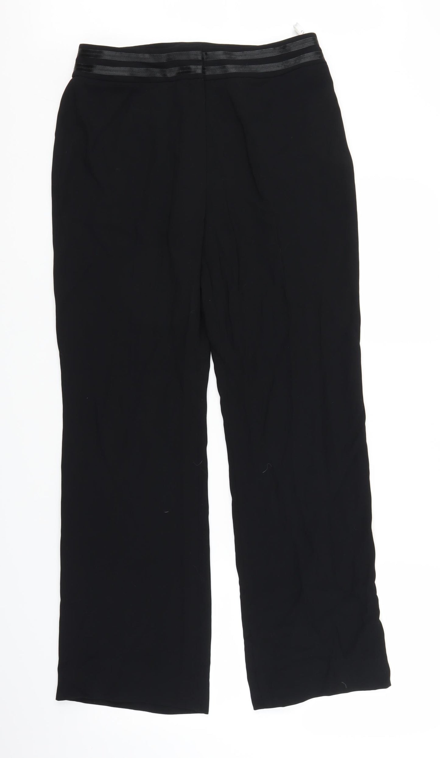 Offshoot Womens Black   Trousers  Size 12 L28 in