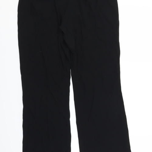 Offshoot Womens Black   Trousers  Size 12 L28 in