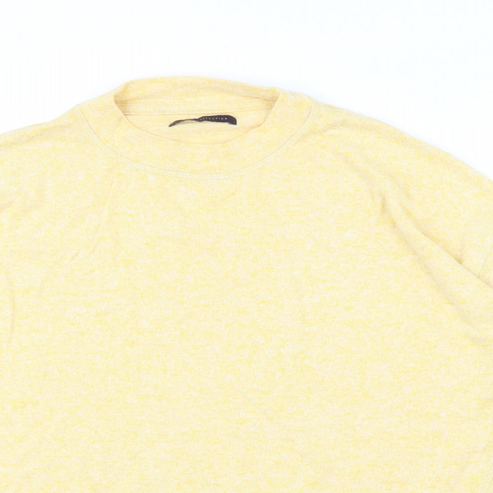 Marks and Spencer Womens Yellow   Pullover Jumper Size 16