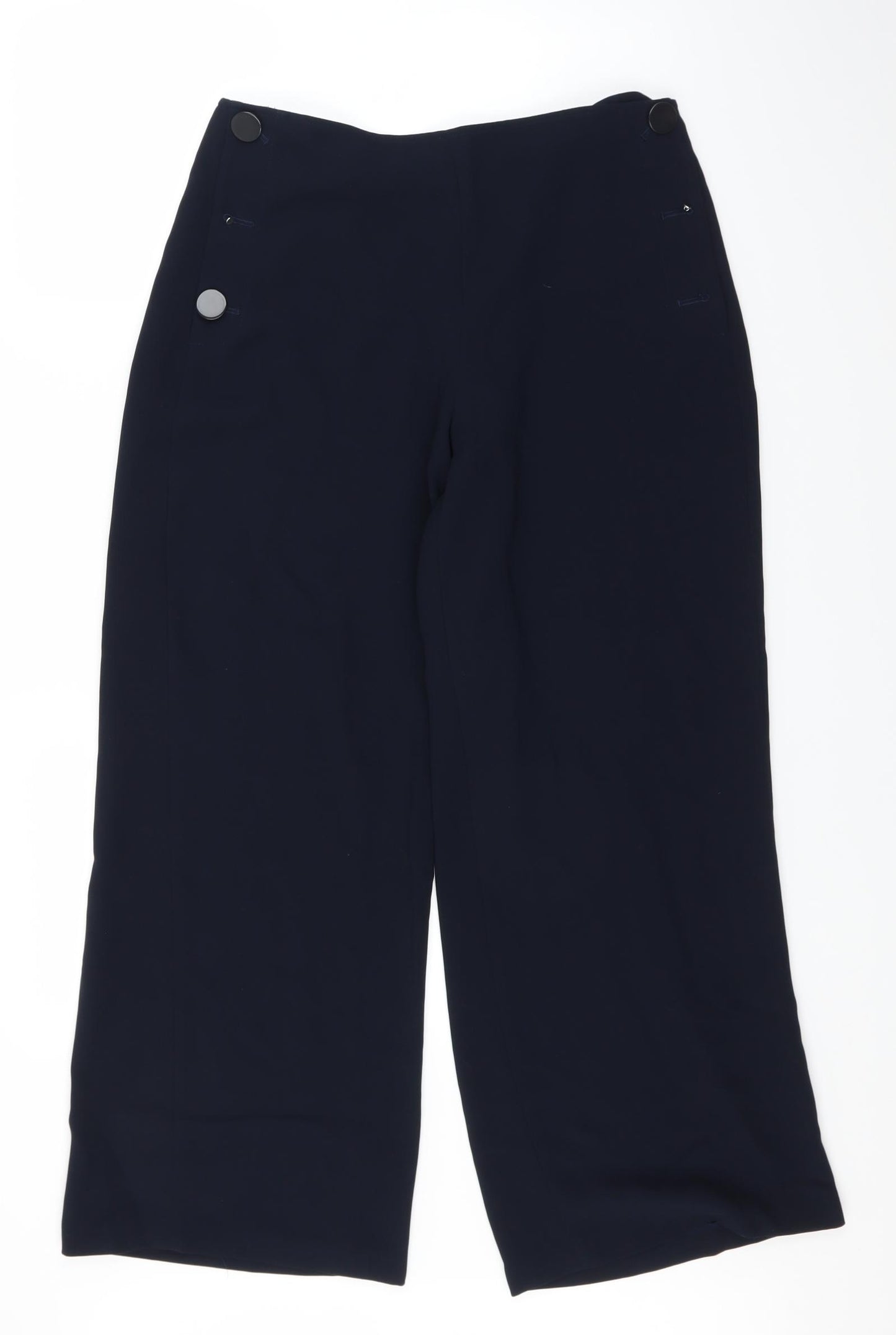 Marks and Spencer Womens Blue   Trousers  Size 16 L28 in