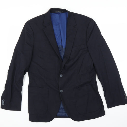 Marks and Spencer Mens Blue   Jacket Suit Jacket Size 40