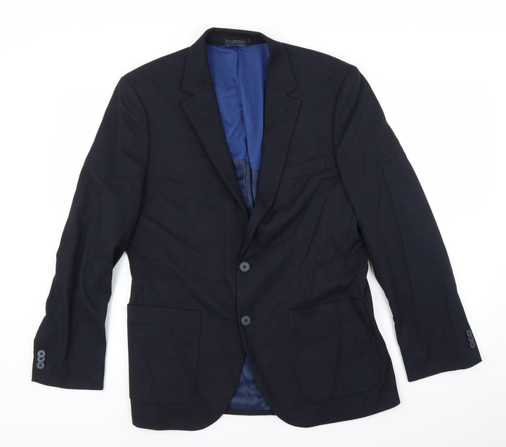 Marks and Spencer Mens Blue   Jacket Suit Jacket Size 40