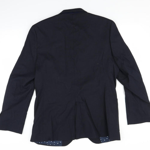 Marks and Spencer Mens Blue   Jacket Suit Jacket Size 40