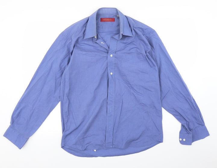 Littlewoods Mens Blue Dress Shirt Size 15