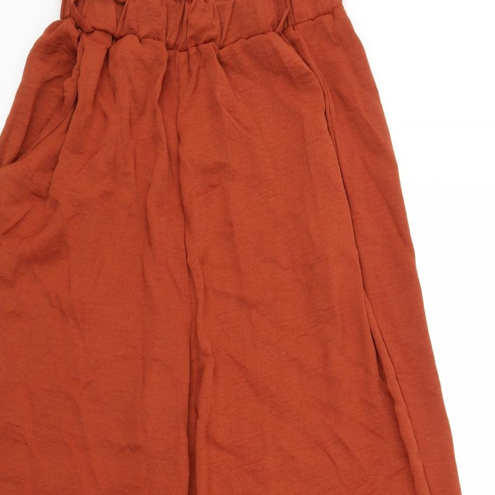 New Look Womens Brown   Trousers  Size 10 L20 in