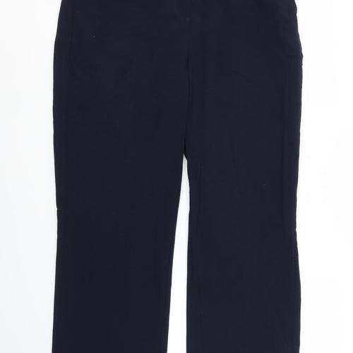 Maine Womens Blue   Trousers  Size 12 L27 in