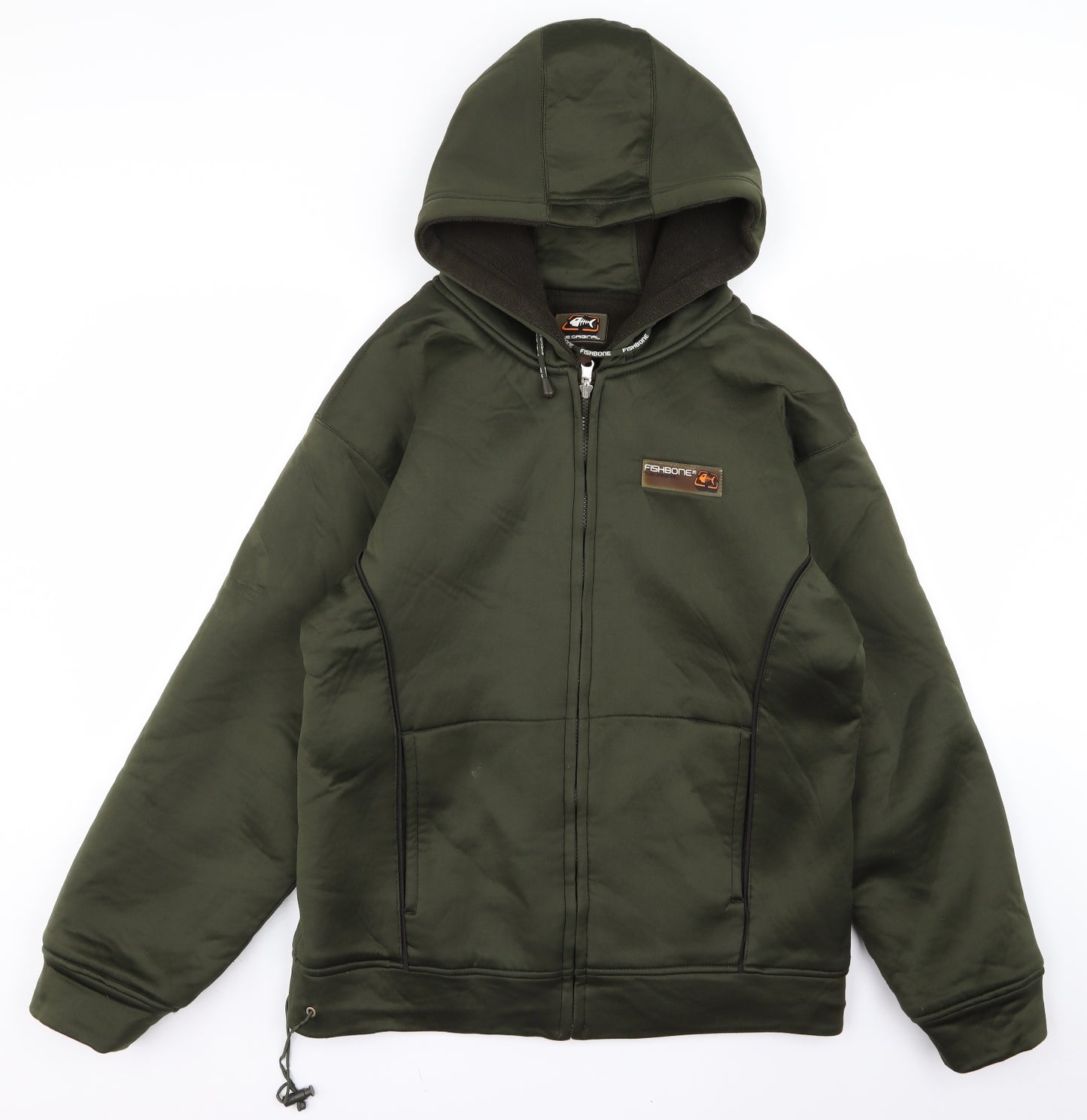 Fishbone Mens Green   Windbreaker Jacket Size M