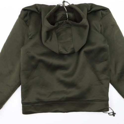 Fishbone Mens Green   Windbreaker Jacket Size M